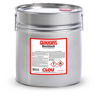 Cloucryl Black Finishing Lacquer - 20L