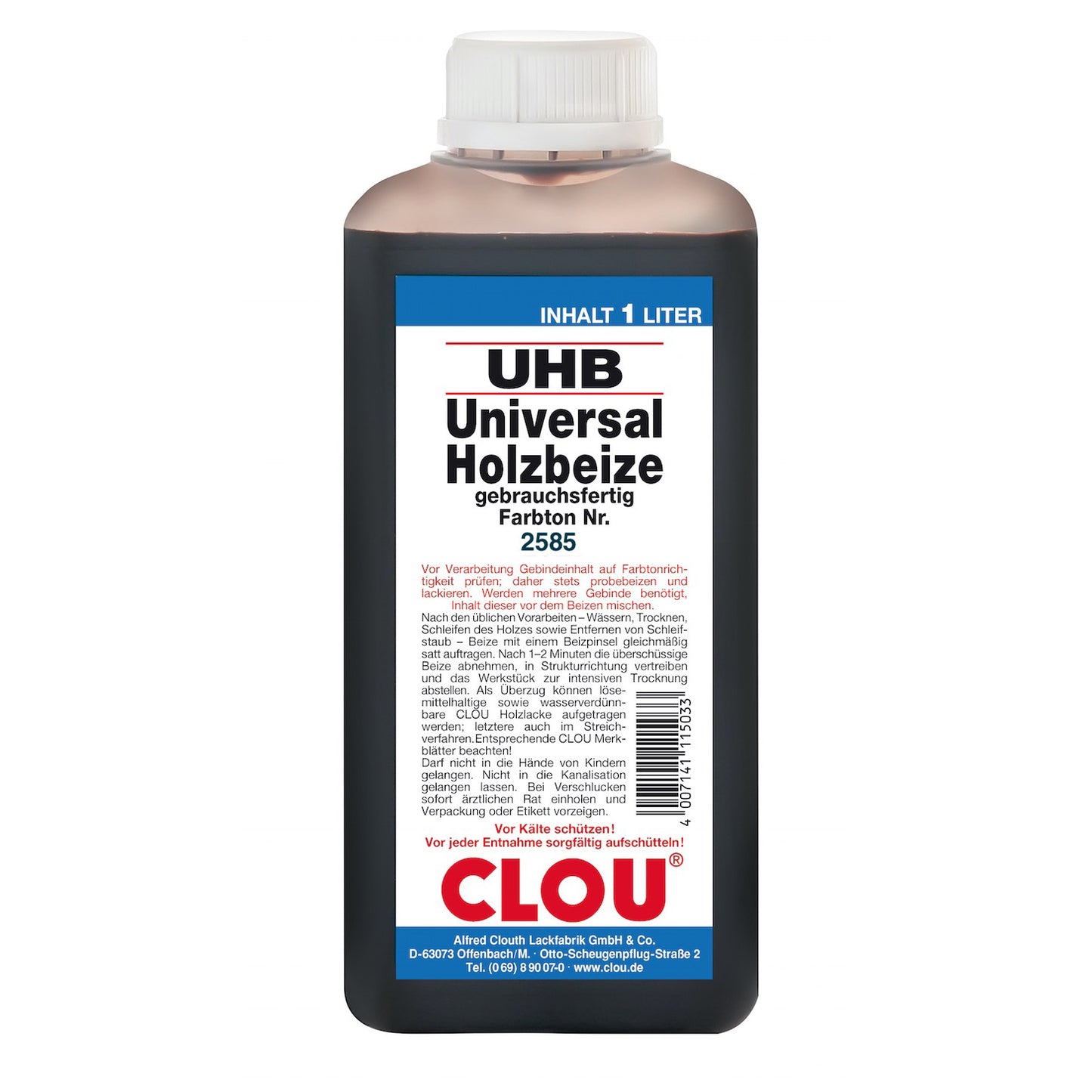 UHB - Universal Wood Stain - 1L